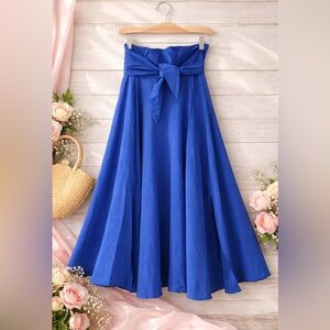 Elegant Blue Women's Skirt